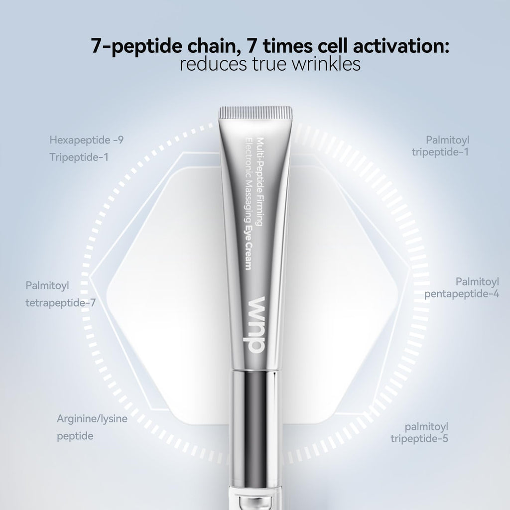 WNP Eye Cream | Multi-Peptide Firming Eye Tightener for Puffiness & Dark Circles