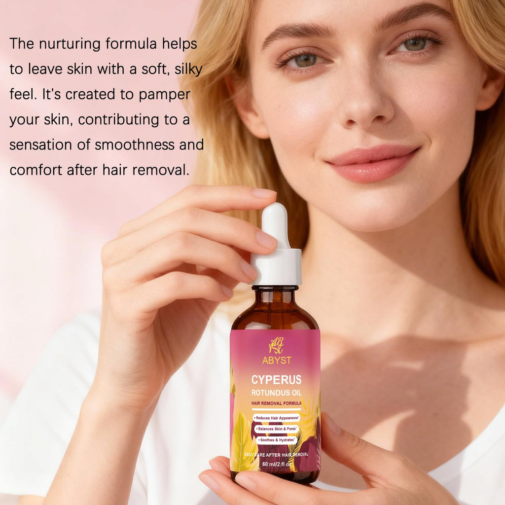 WOJJ Cyperus Rotundus Oil 60ml – Natural Hair Reduction with Jojoba & Rosehip