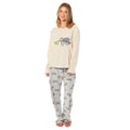 Daisy Dreamer Womens Thermal Fleece Pyjama Set Long Sleeve Warm Cosy Winter Nightwear