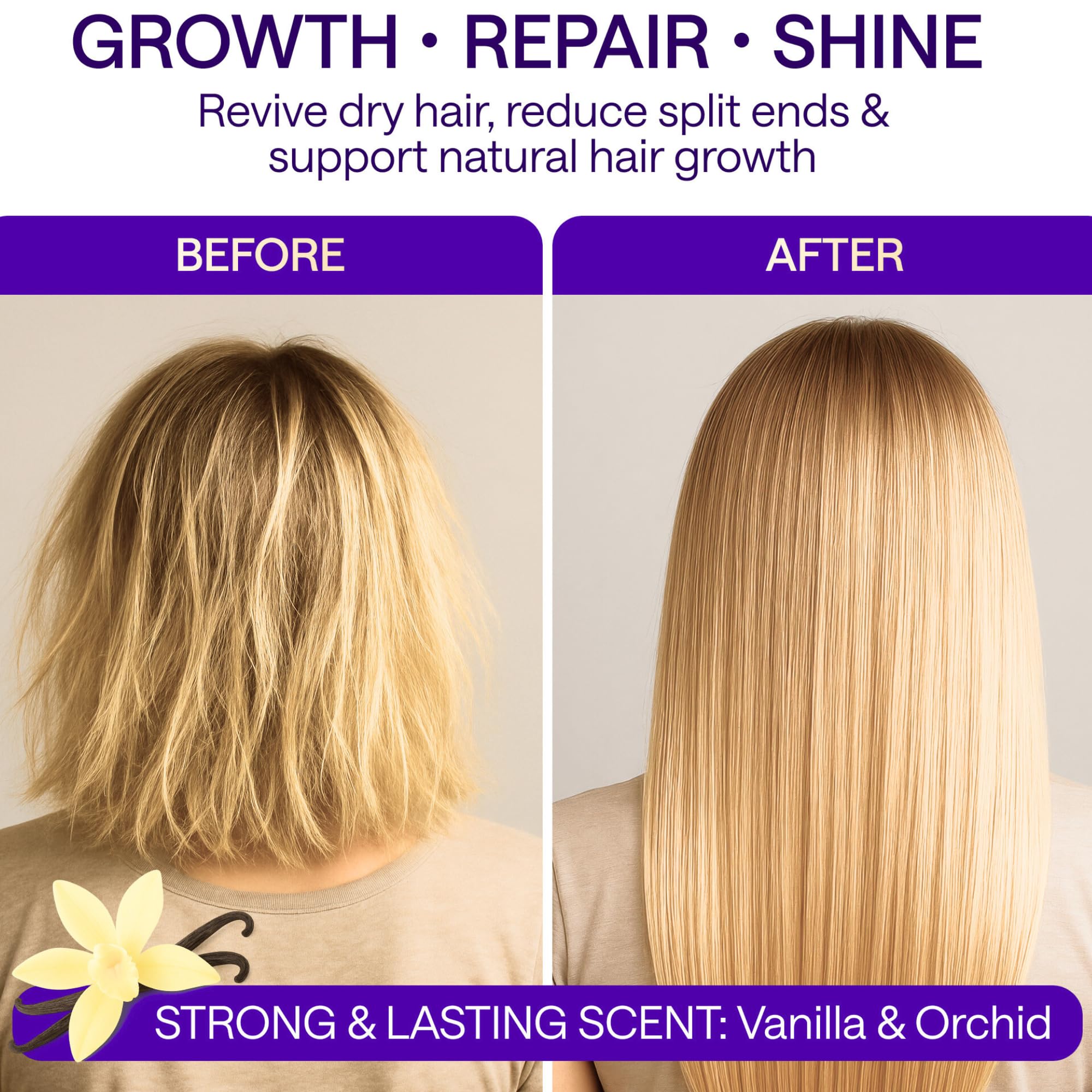 WONDER FAMILY Keratin Hair Mask for Damaged Hair – Deep Conditioning, Growth & Repair at Home