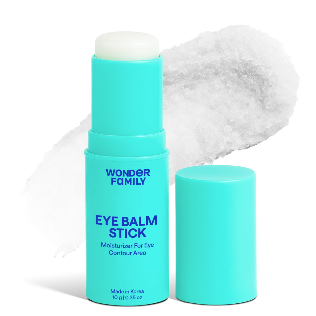 WONDER FAMILY Korean Under Eye Balm Stick – Hydrating Eye Cream for Dark Circles and Puffiness