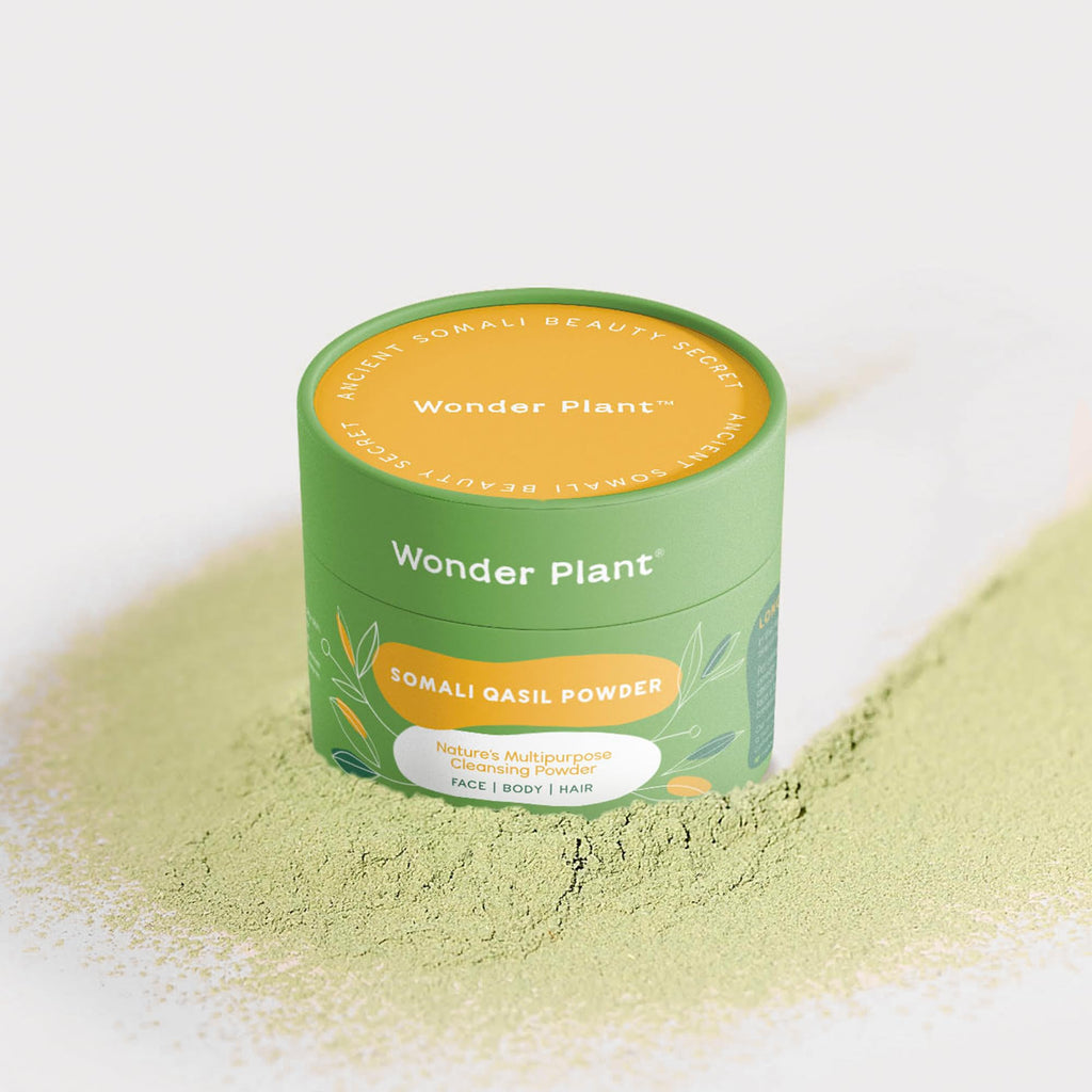 Wonder Plant 2oz (60g) Qasil Powder | Somali Beauty Secret for Face, Body & Hair