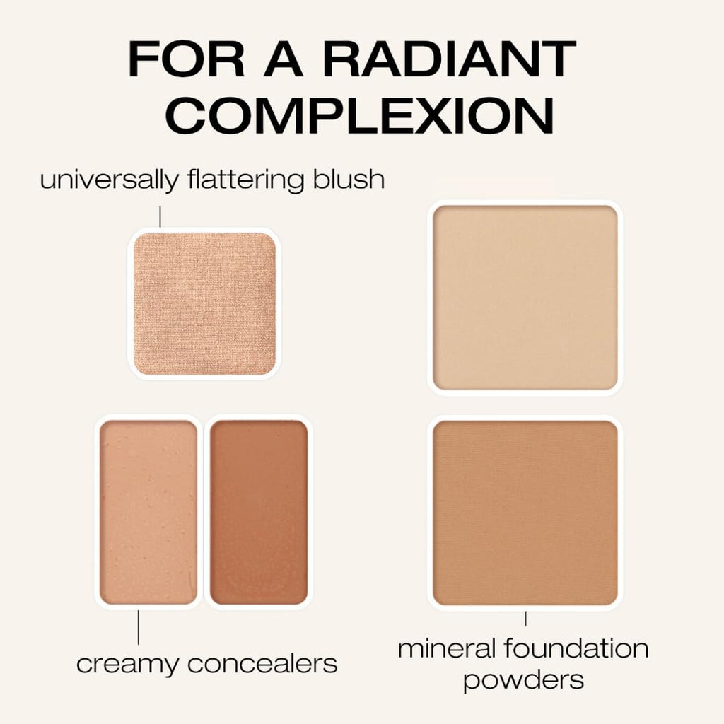 Woosh Fold Out Complexion #3 Medium | Buildable Mineral Coverage Kit