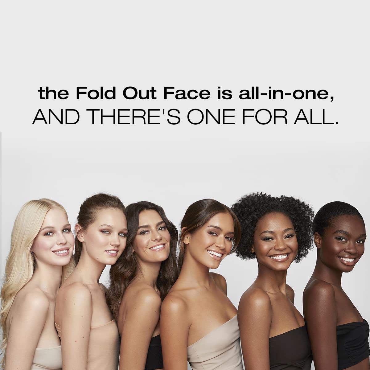 Woosh Fold Out Face Palette – All-In-One Travel Makeup Kit (#5 Deep)