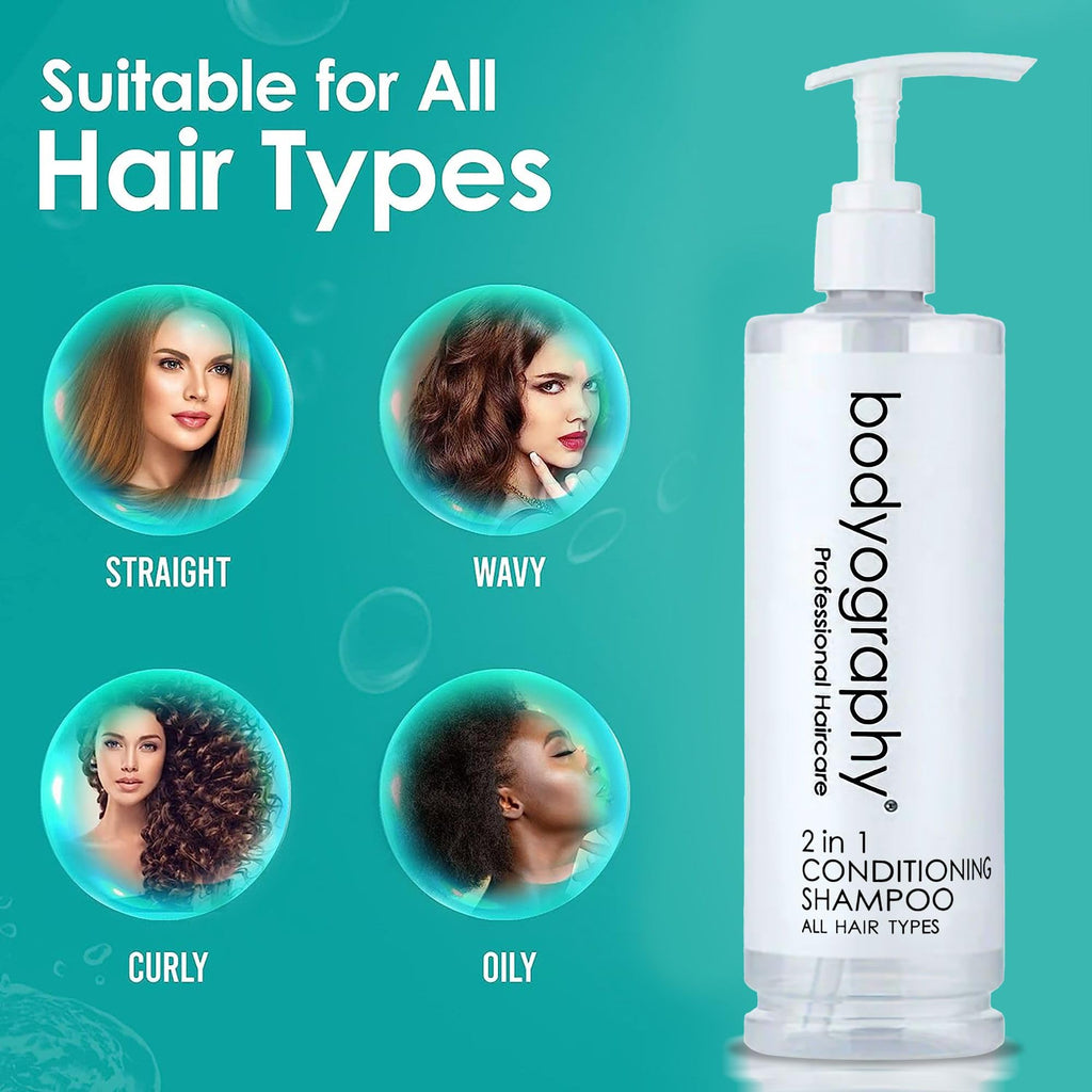 World Amenities - Bodyography Blanc 2-in-1 Shampoo & Conditioner for All Hair Types