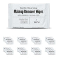 World Amenities Bulk Makeup Remover Wipes – 500 Count, Individually Wrapped, Alcohol-Free, Vitamin E