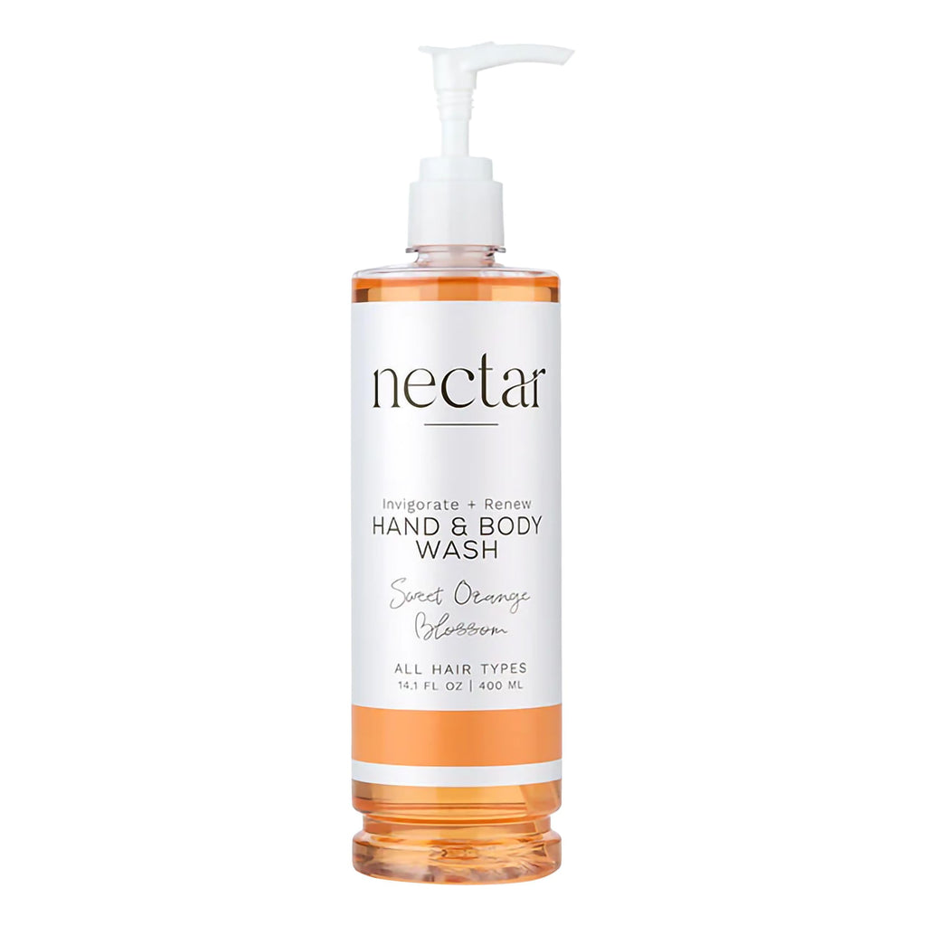 World Amenities Nectar Collection Pump Bottle Hand & Body Wash – Tangy Orange Blossom Fragrance