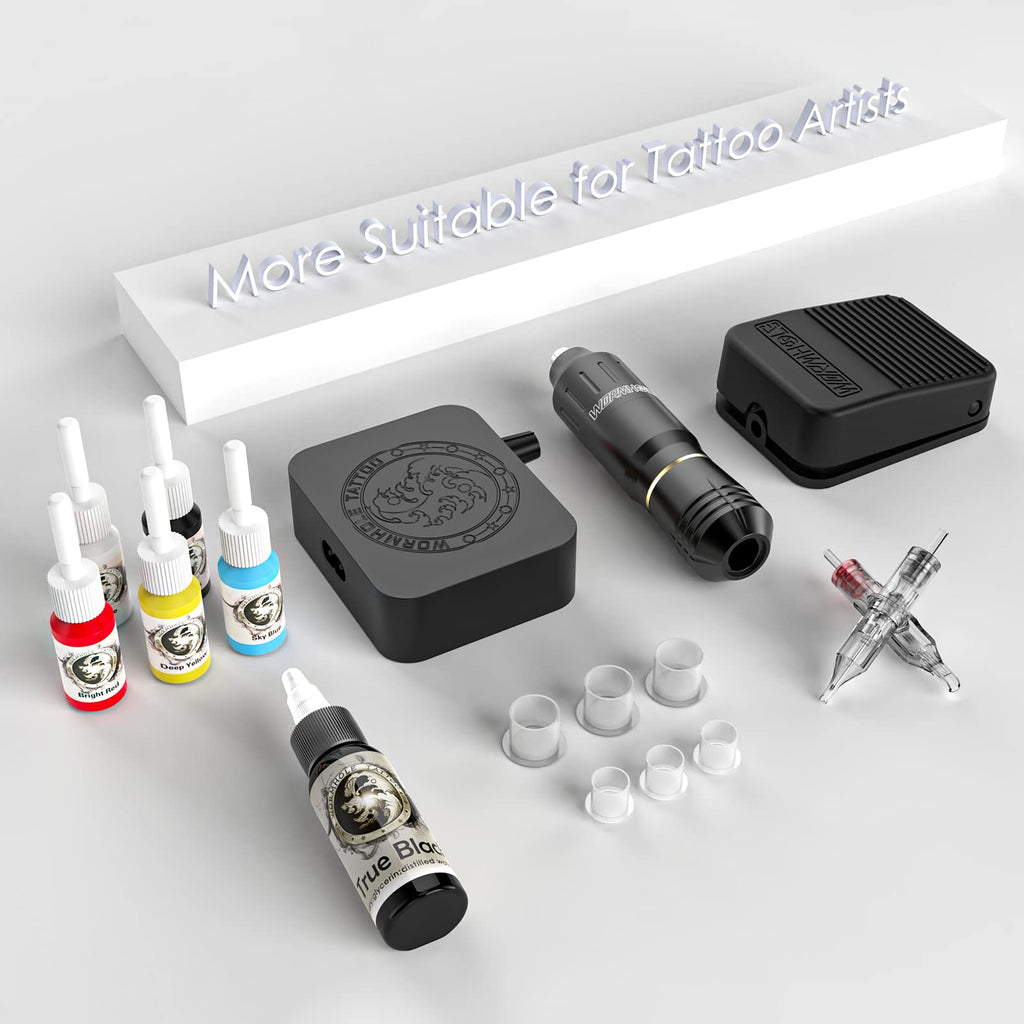 Wormhole Tattoo Kit WTK162 – Rotary Practice Machine for Beginners