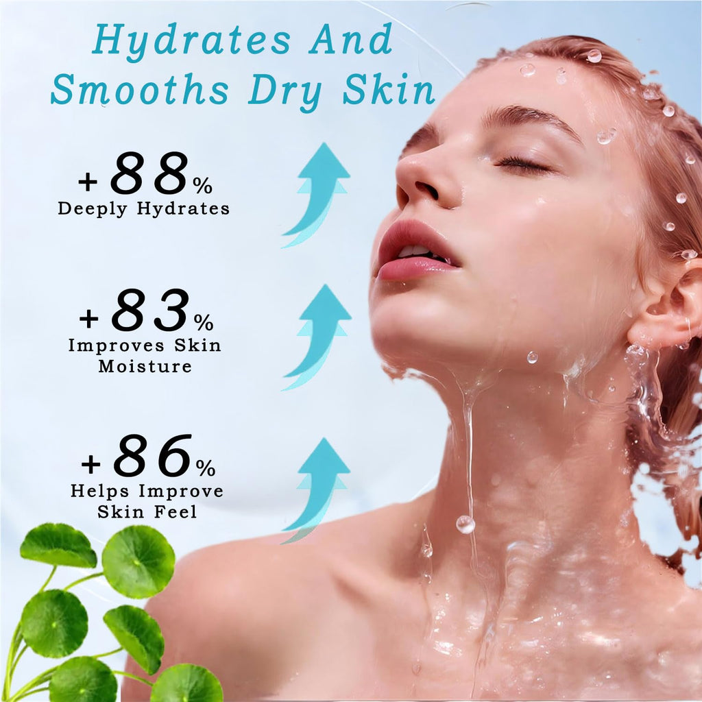 wwaiwenl Youthful Moisturizing Face Cream with Collagen, Centella Asiatica & Hyaluronic Acid | All-Day Hydration | 2 x 100ml