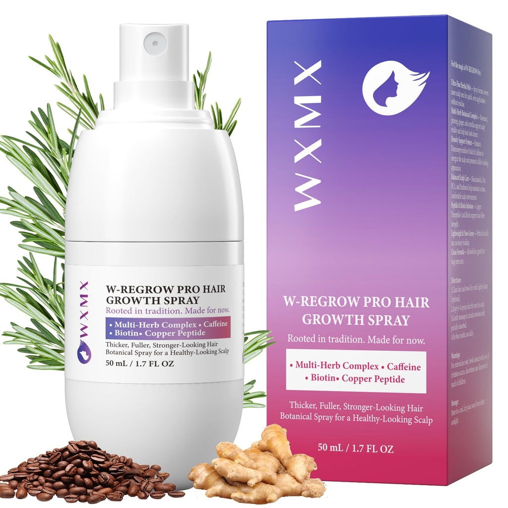WXMX W-Regrow Pro Hair Growth Spray – Rosemary, Biotin & Caffeine | 50ml