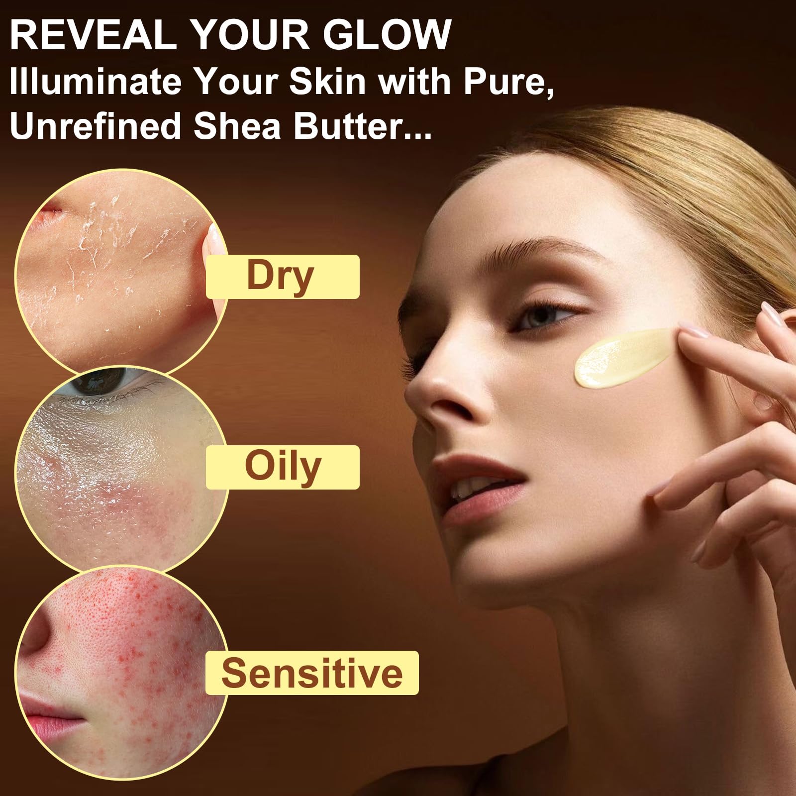 Xaarty Shea Butter Hand Cream — Raw Organic, 100% Pure & Natural, 4.2 oz
