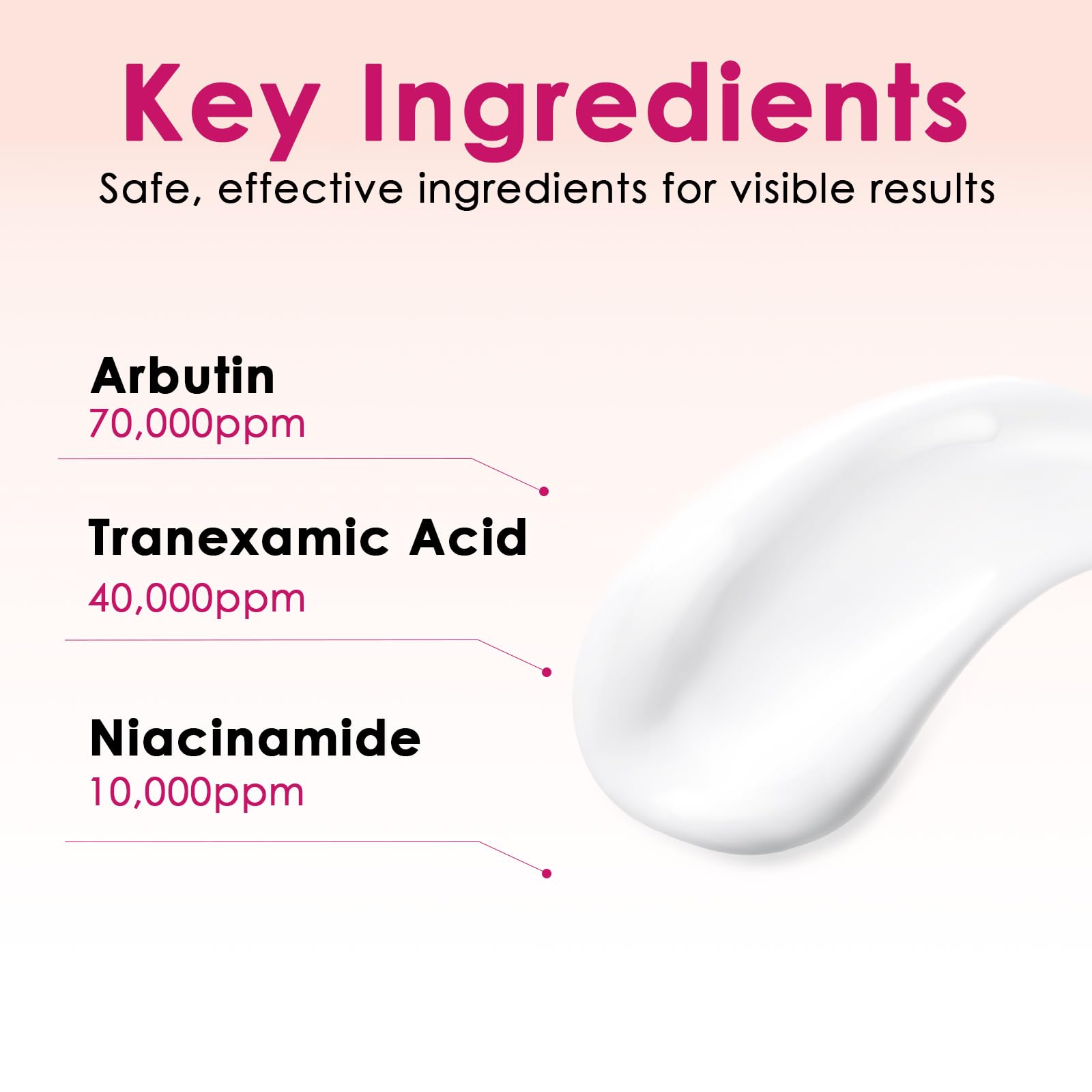 XILRVON Arbutin 7% + Tranexamic Acid 4% Cream with Niacinamide 1% – Dark Spots & Uneven Skin Tone, 1.76 oz