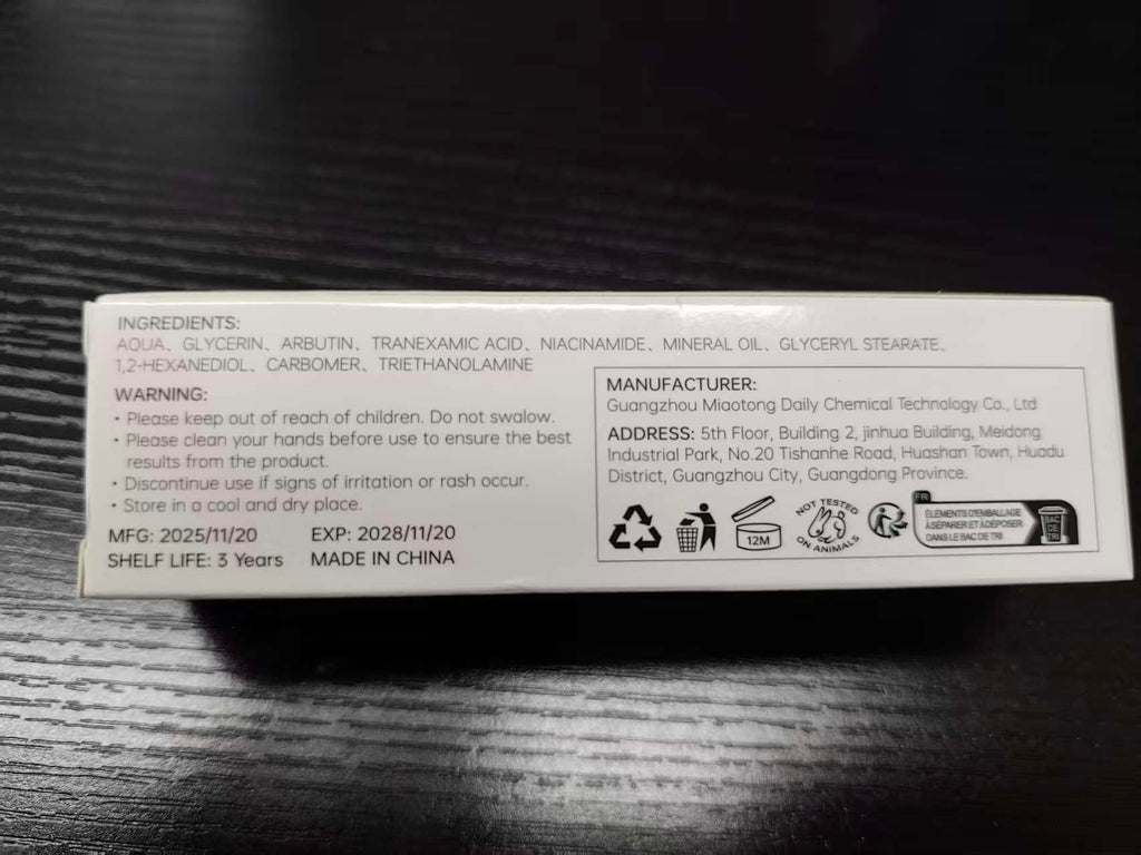 XILRVON Arbutin 7% + Tranexamic Acid 4% Cream with Niacinamide 1% – Dark Spots & Uneven Skin Tone, 1.76 oz
