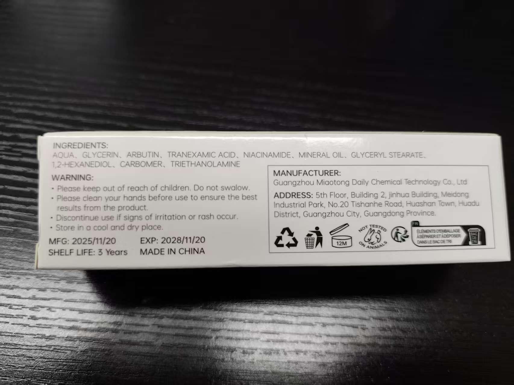 XILRVON Arbutin 7% + Tranexamic Acid 4% Cream with Niacinamide 1% – Dark Spots & Uneven Skin Tone, 1.76 oz