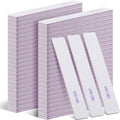 Xinnun 150 Pcs Nail Files 100/180 Grit - Double-Sided Emery Board for Acrylic Nails & Home Salon