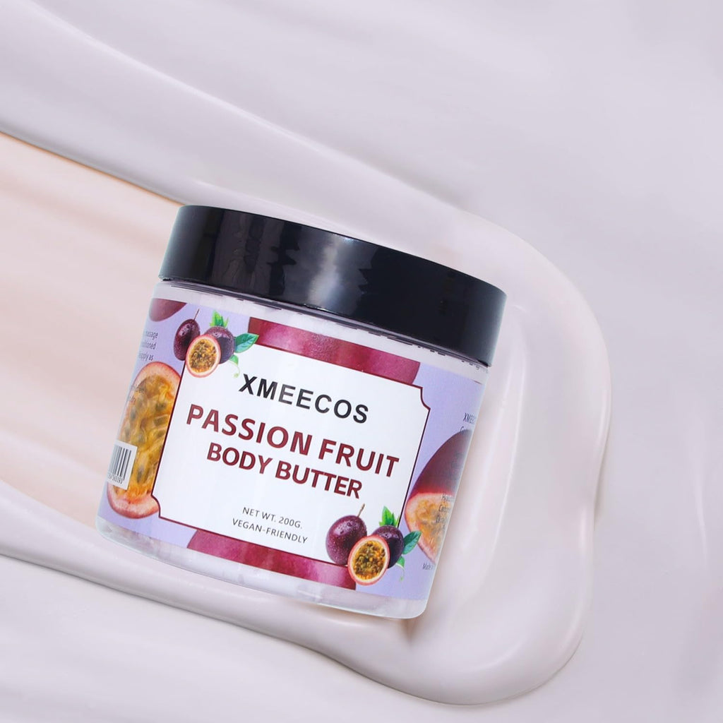 XMEECOS Body Butter – Deep Hydration, Vegan & Cruelty-Free (Passion Fruit)