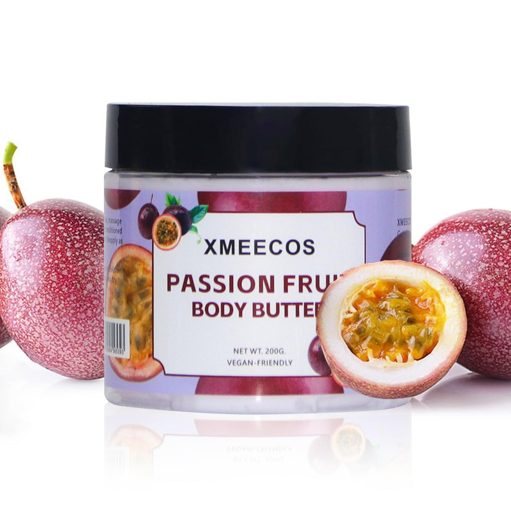 XMEECOS Body Butter – Deep Hydration, Vegan & Cruelty-Free (Passion Fruit)