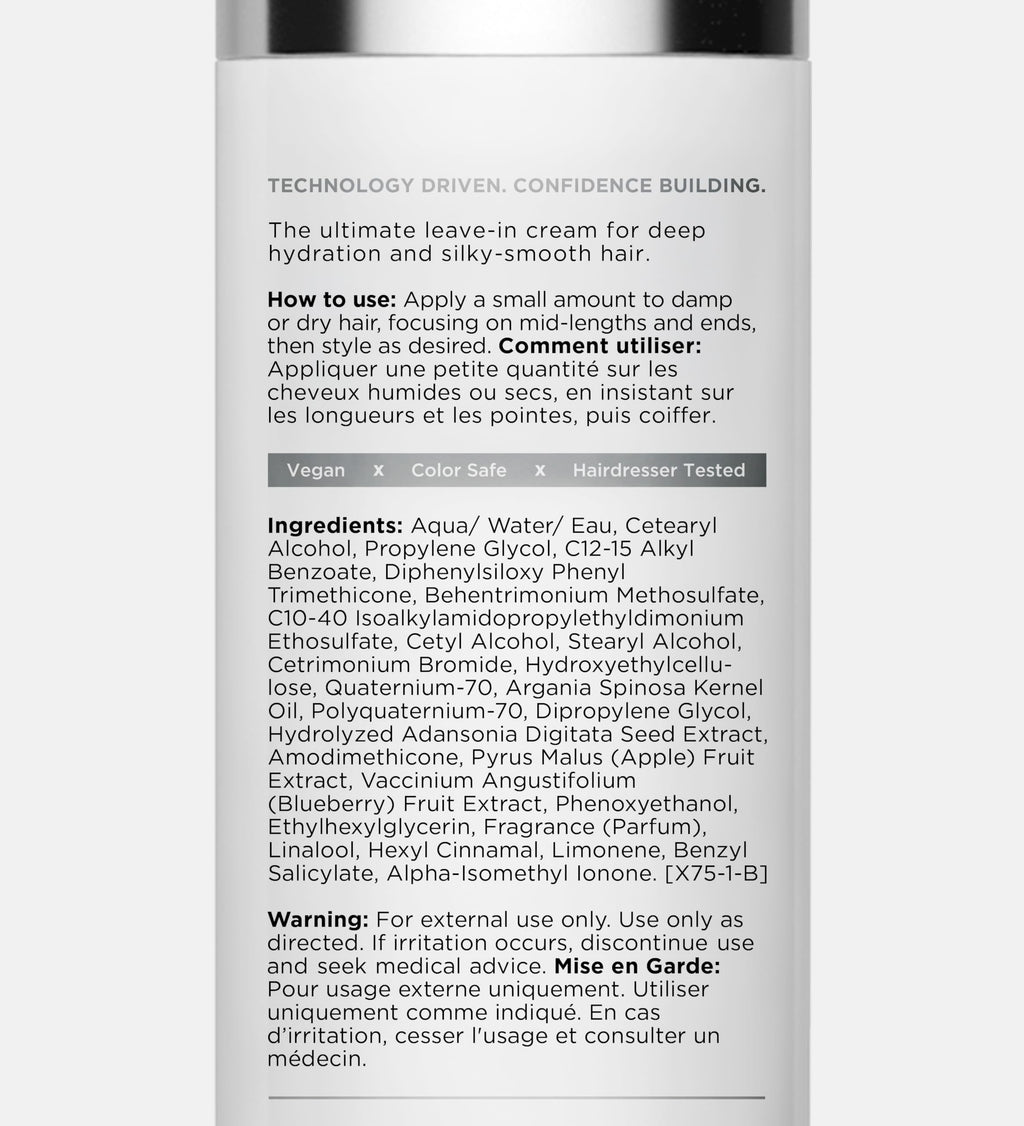 XMONDO Hair Hydrify Hydrating Leave-In Cream – Deep Moisture, Frizz Control, No-Rinse Formula