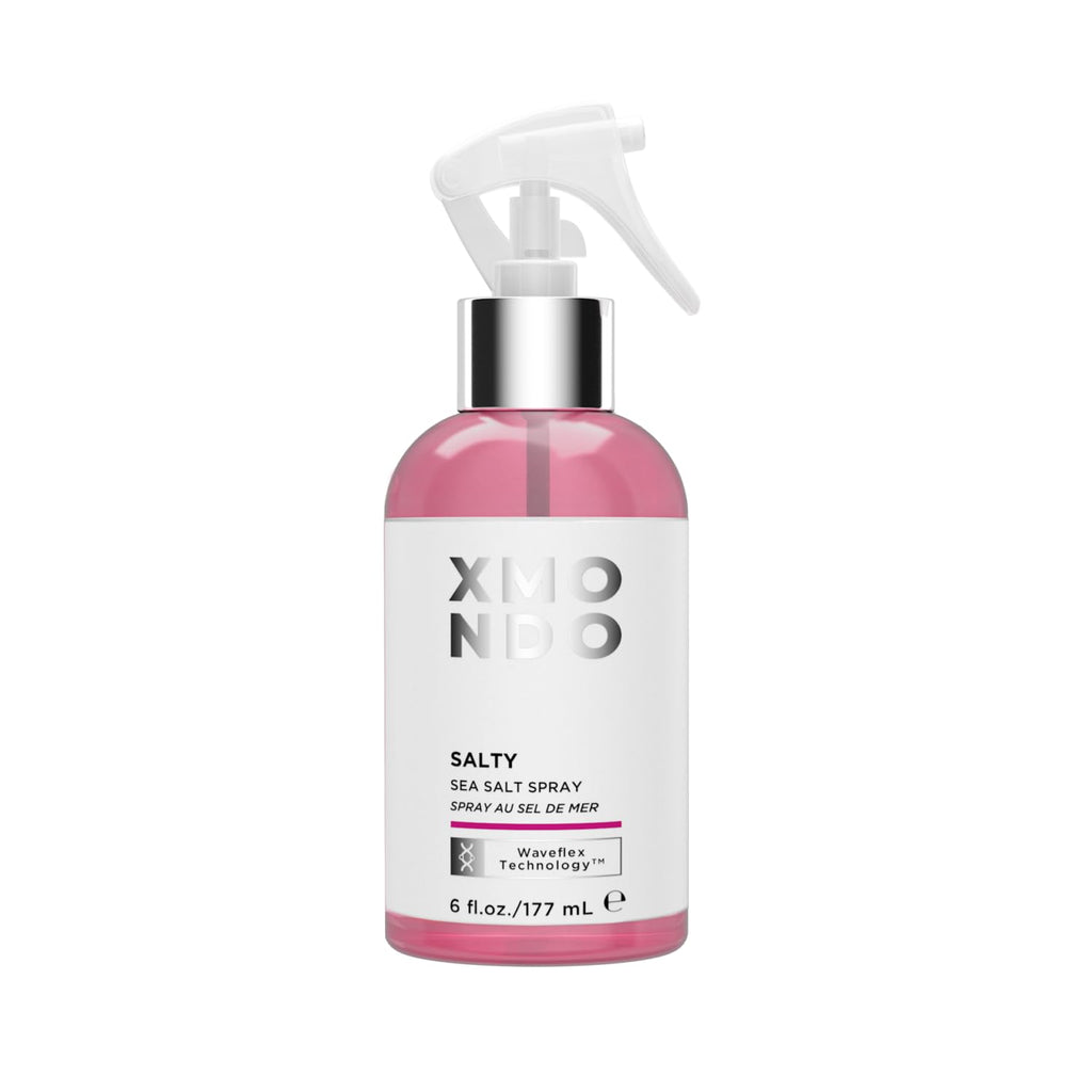 XMONDO Hair Salty Sea Salt Spray - Vegan, Mineral-Rich with Seaweed & Baobab, 6 Fl Oz