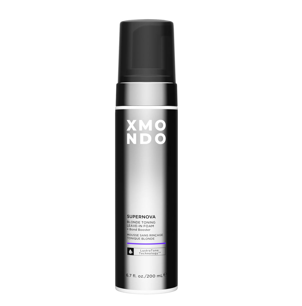 XMONDO Hair Supernova Blonde Toner Foam – Vegan, Cruelty-Free Toner for Brassy Tones