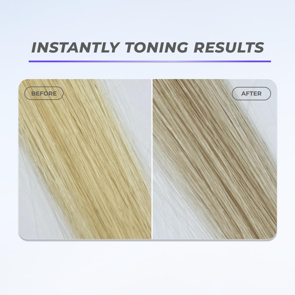 XMONDO Hair Supernova Blonde Toner Foam – Vegan, Cruelty-Free Toner for Brassy Tones
