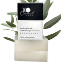 XO COCONUT Coconut Oil Bar Soap - Handcrafted Organic Vegan with Eucalyptus, 2 Bars (4 oz each)