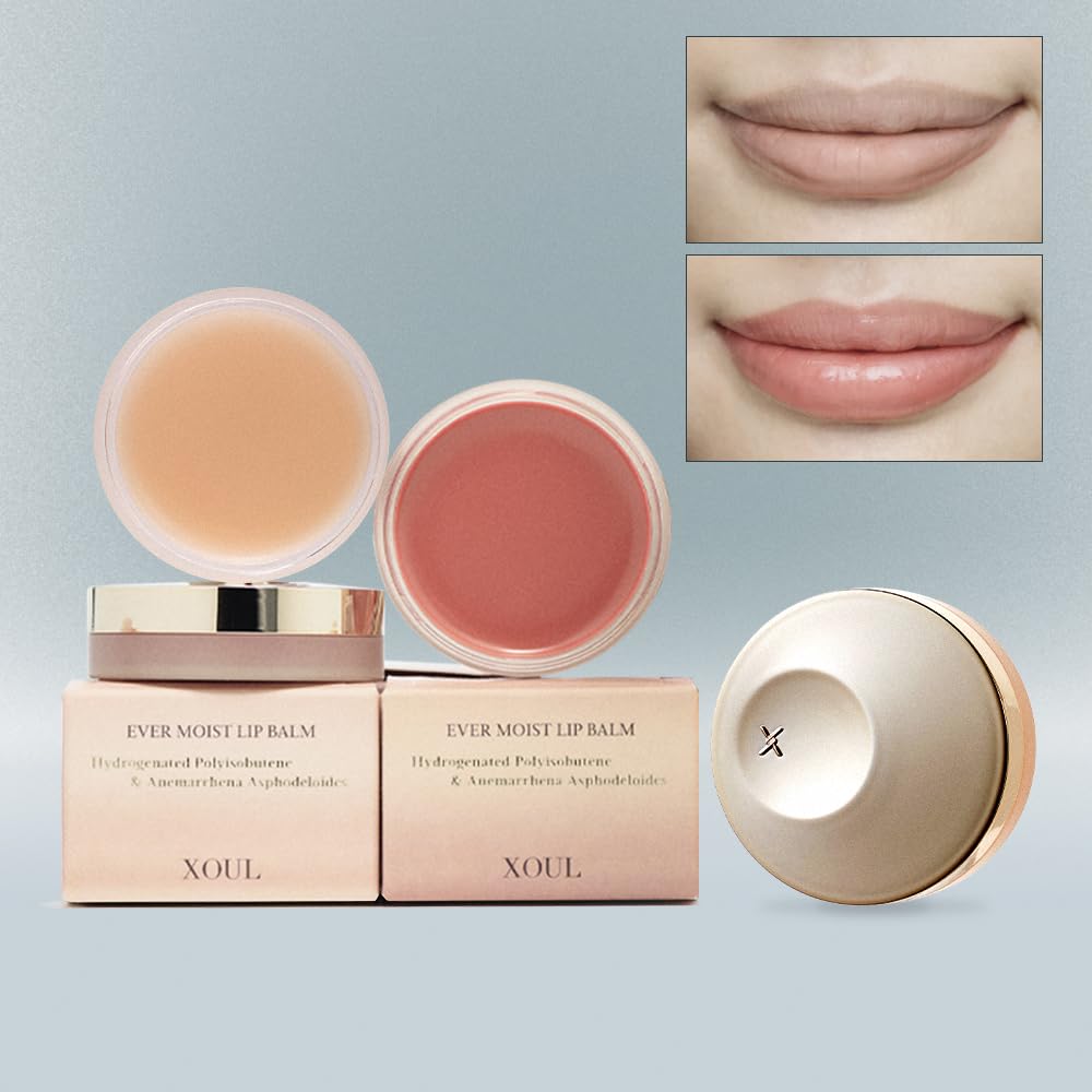 XOUL Ever Moist Volume Lip Balm – Long-Lasting Hydration & Subtle Shine (Shell Blush)
