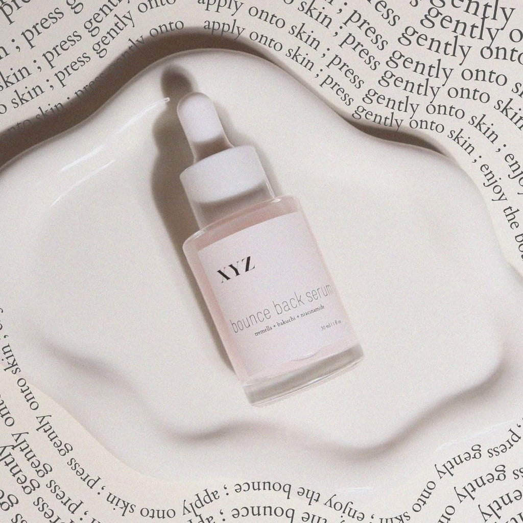 XYZ Skin Bounce Back Serum with Bakuchiol – Gentle Hydration & Brightening (1 oz / 30 mL)