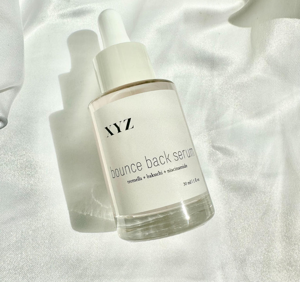 XYZ Skin Bounce Back Serum with Bakuchiol – Gentle Hydration & Brightening (1 oz / 30 mL)