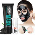 YAFUSIPE Peel Off Mask with Activated Charcoal – Pore Cleansing Blackhead Remover Kit