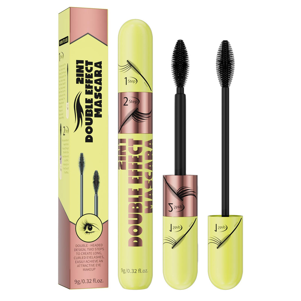 Yanqina Black Tubing Mascara – Waterproof, No-Smudge, Volume & Length