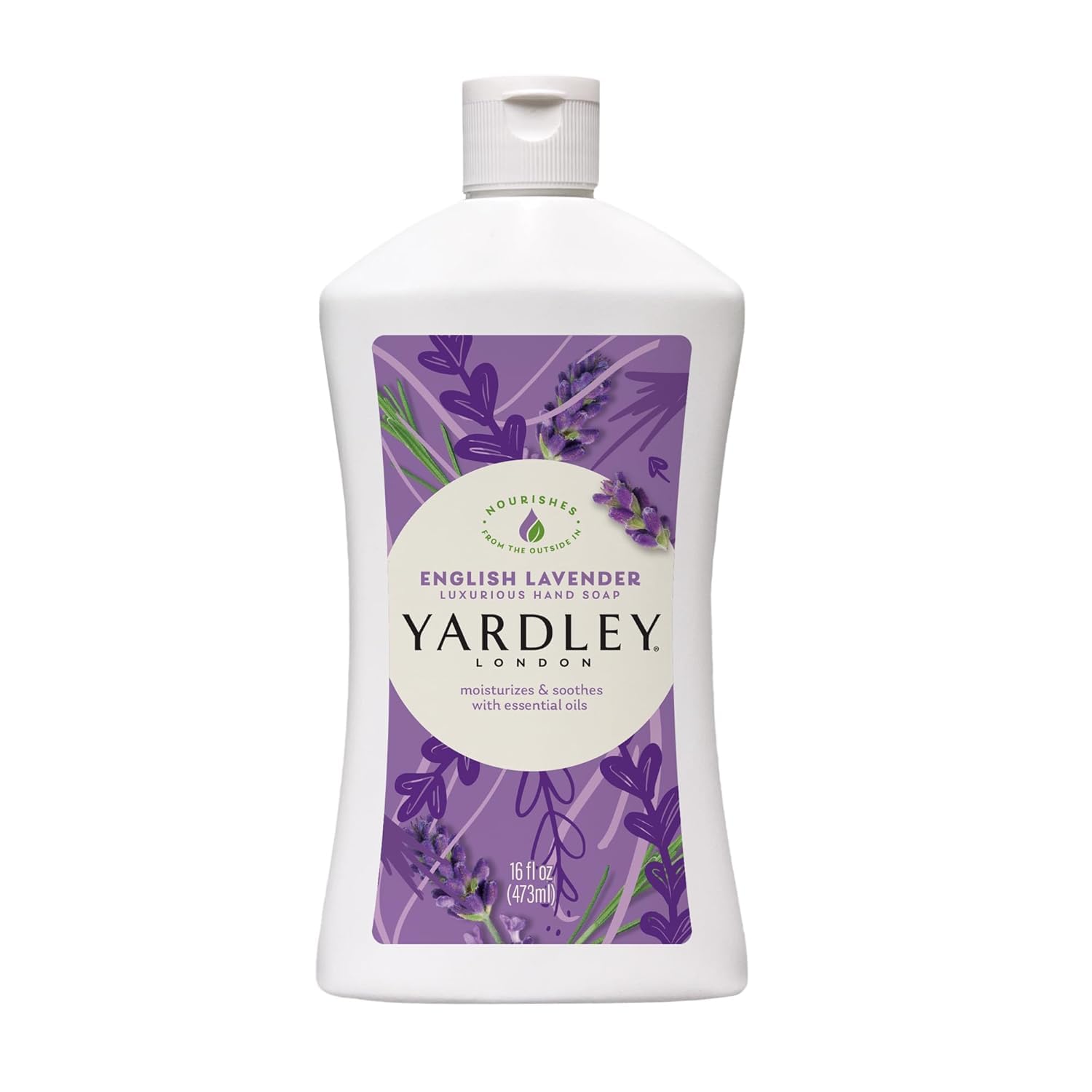Deal Society Yardley London English Lavender Hand Soap Refill – 4×16 oz Bottles
