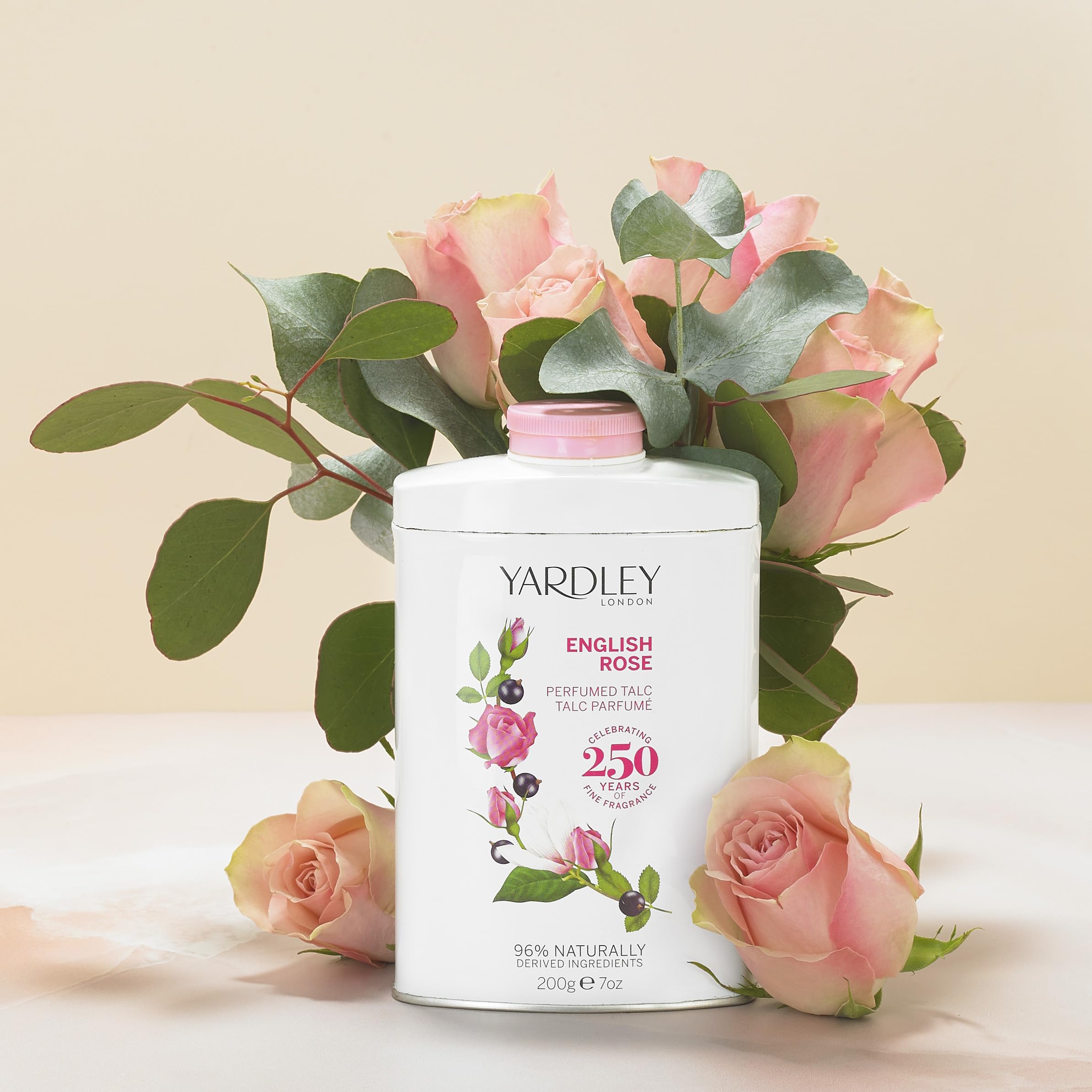 Yardley London English Rose Perfumed Talc Powder 7 oz