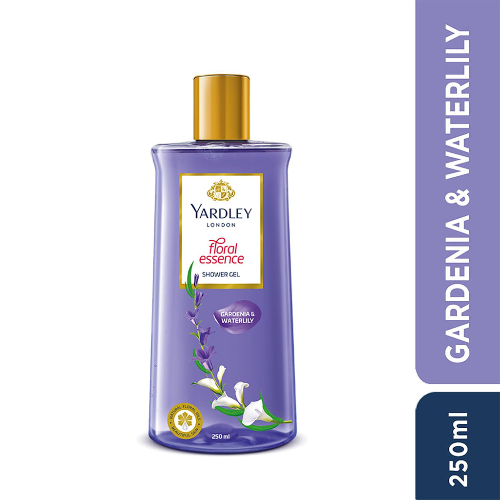 Yardley London Floral Essence Shower Gel Gardenia & Waterlily – 250ml