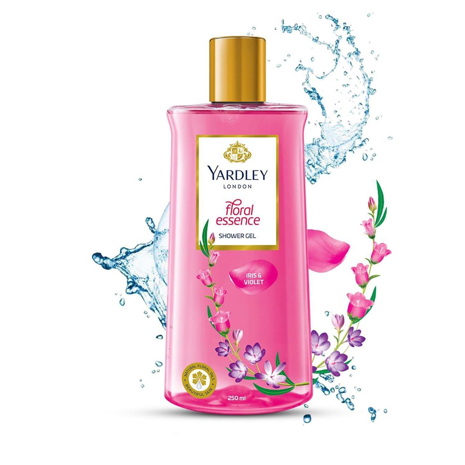 Yardley London Floral Essence Shower Gel Iris & Violet – 250ml