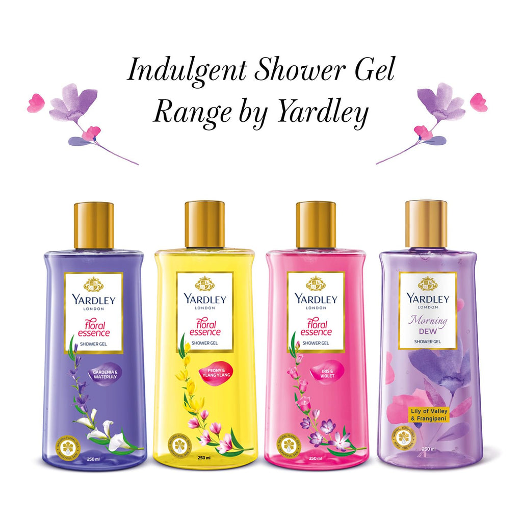 Yardley London Floral Essence Shower Gel Iris & Violet – 250ml
