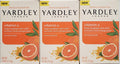 Yardley London Vitamin C Bath Bar with Turmeric & Orange Peel – Pack of 3 (4oz Each)