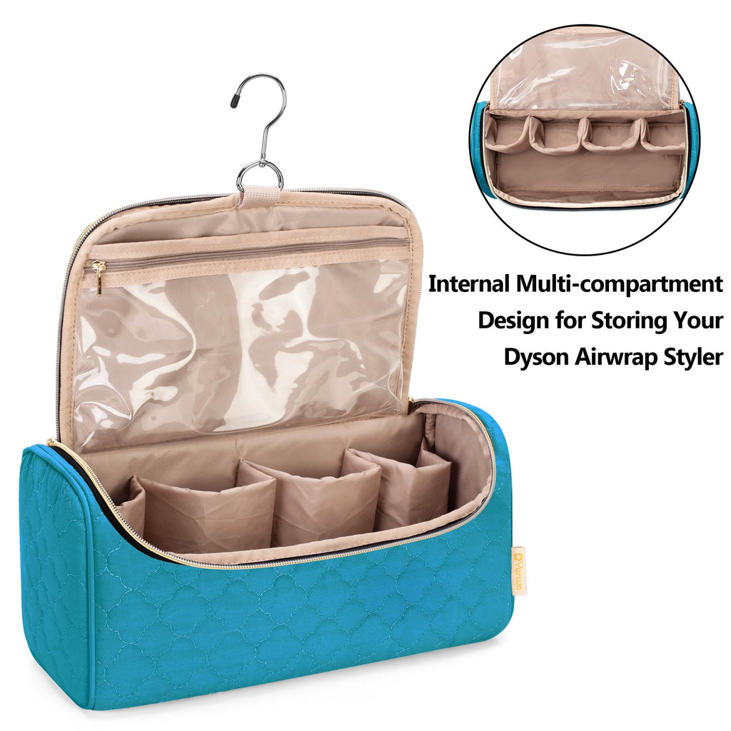 Yarwo Airwrap Travel Case Teal – Portable Storage for Dyson Complete Styler & Attachments