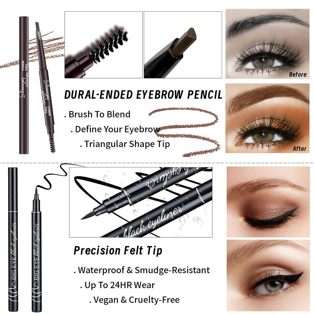 YBUETE Makeup Set Full Kit for Girls/Teens/Women | Travel-Ready & Waterproof