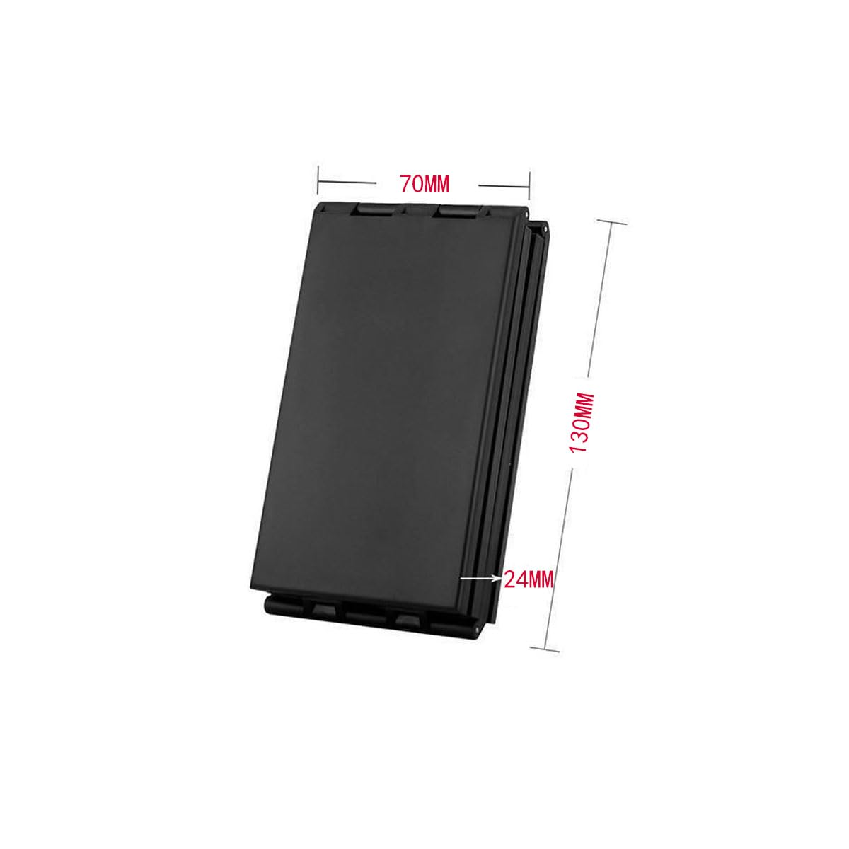 YCSSSD Self Haircut Mirror 4-Way Folding Barber Mirror – 360° View for Haircut, Styling & Grooming