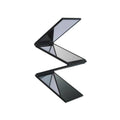 YCSSSD Self Haircut Mirror 4-Way Folding Barber Mirror – 360° View for Haircut, Styling & Grooming