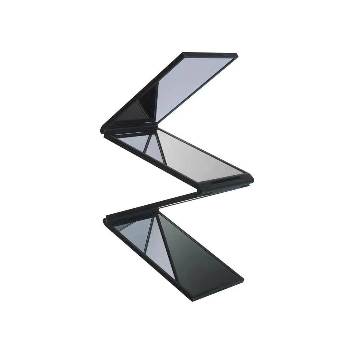 YCSSSD Self Haircut Mirror 4-Way Folding Barber Mirror – 360° View for Haircut, Styling & Grooming