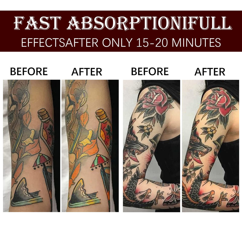 Yecuce Tattoo Aftercare Butter Balm – 2.6 oz Natural Organic Moisturizer for New & Old Tattoos