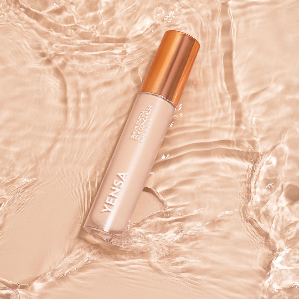 YENSA Super Serum Silk Concealer — Full Coverage Undereye + Peptide Serum (Medium 2, 0.2 oz)