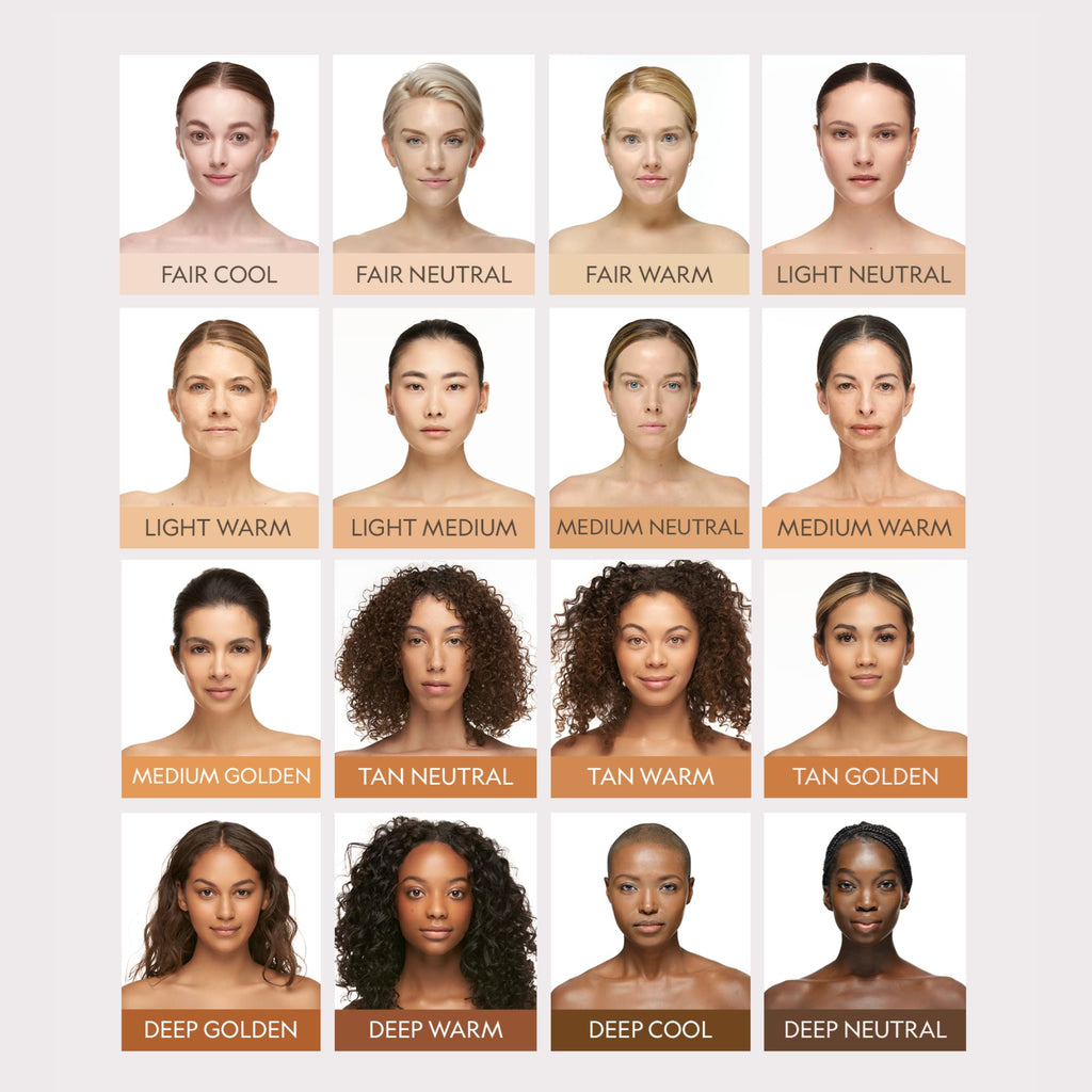 YENSA Skin on Skin BC Foundation – Buildable Full Coverage, SPF 40, Hyaluronic Acid, 8 SuperBlacks (Medium Warm)