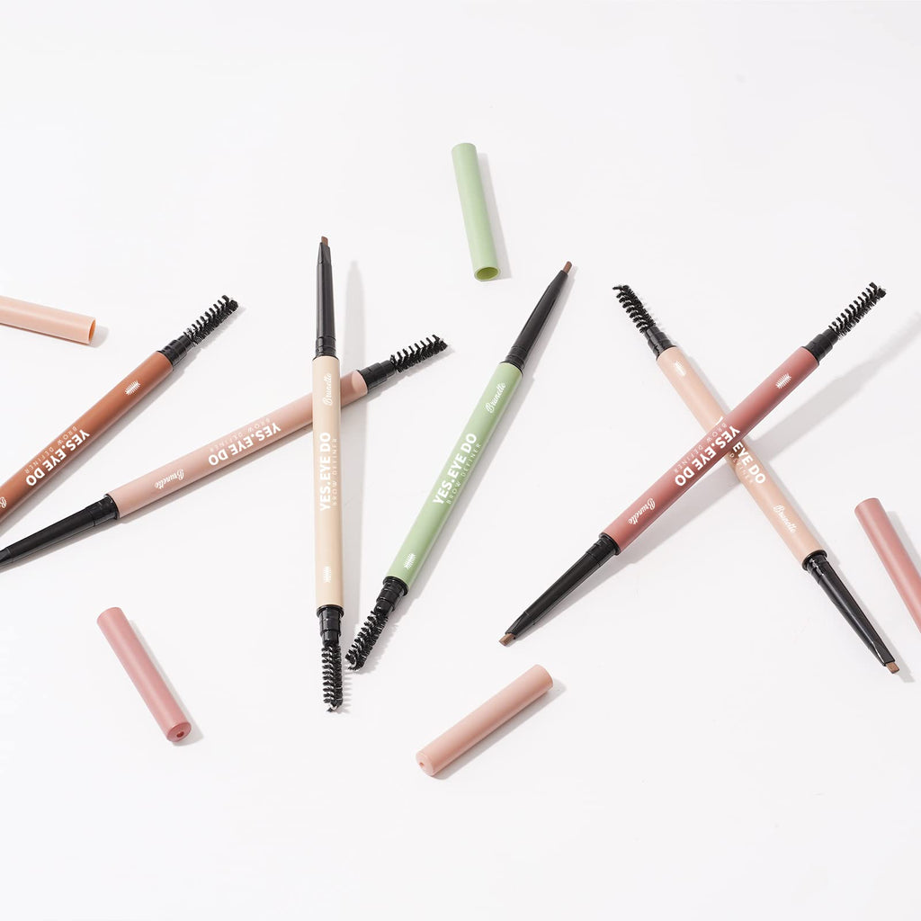 YES.EYE DO Light Grey Eyebrow Pencil for Older Women – Ultra Fine, Hair-Like Strokes, Waterproof