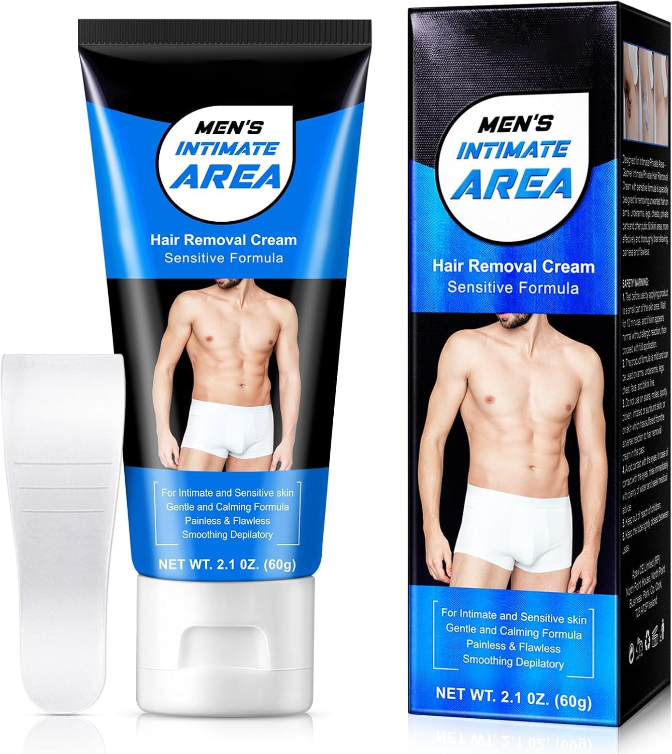 YHFGTTIO Hair Removal Cream for Men – Intimate Area, Painless & Gentle, All Skin Types