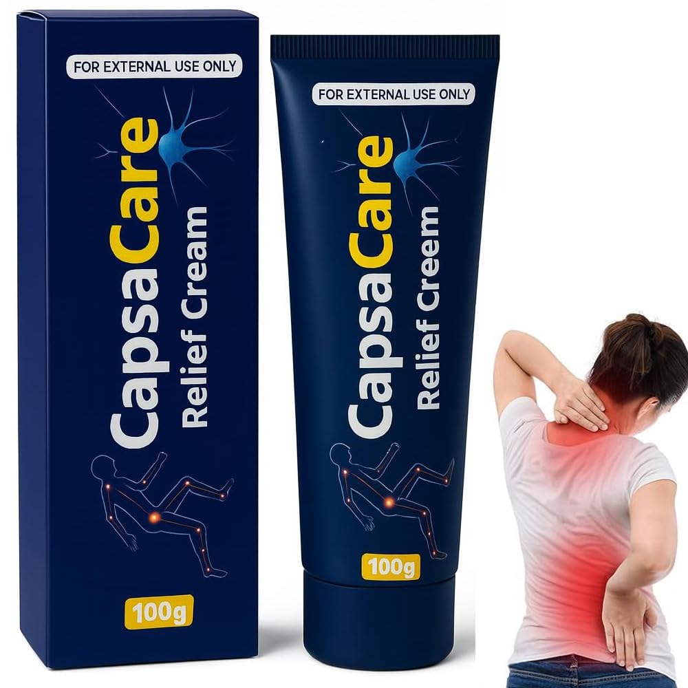 Ylahdent Capsacare Relief Cream 100g – Capsaicin Muscle & Joint Cream