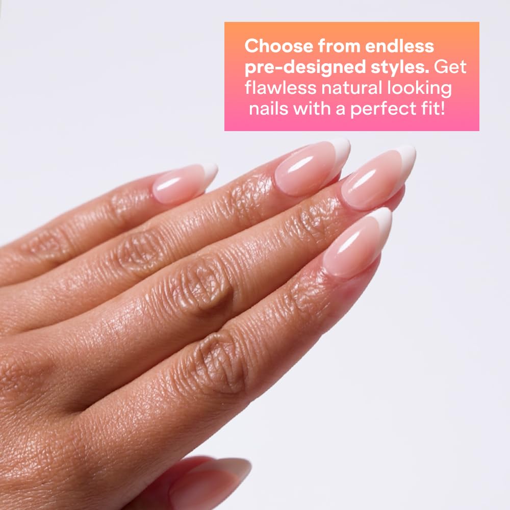 YN Young Nails Press On Nails - Rocket Glitz Kit for Women | Glue-On Nails