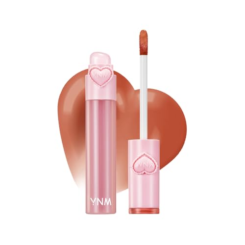 YNM Heart Jelling Tint – Chestnut Jelling | Long-Lasting K-Beauty Lip Tint with Silicone Brush